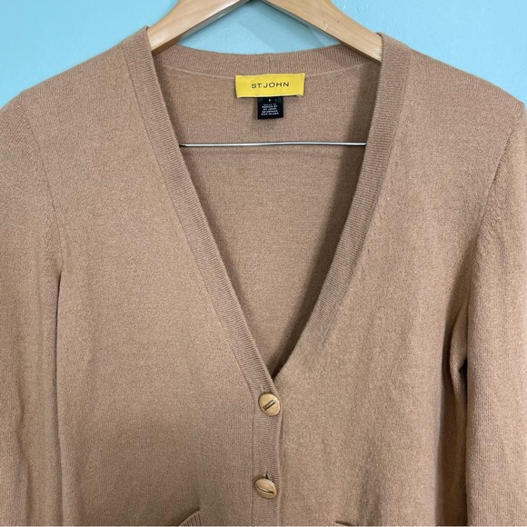 St. John Open Cardigan Buttons Small - Picture 6 of 14
